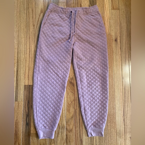 Madewell Quilted Jogger Sweatpants Size S - Picture 2 of 6